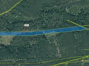 Dražba lesa, Jesenice, 12984 m2