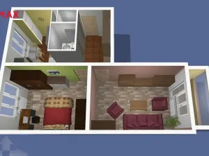 Pronájem bytu 2+1, Ostrava - Zábřeh, Patrice Lumumby, 52 m2