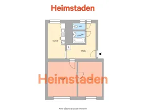 Pronájem bytu 2+1, Havířov - Město, Na Nábřeží, 55 m2