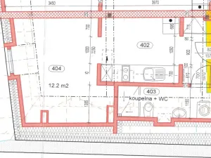 Pronájem bytu 1+kk, Hradec Králové, Velké náměstí, 22 m2