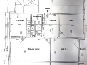 Pronájem bytu 3+1, Náchod, Příkopy, 70 m2