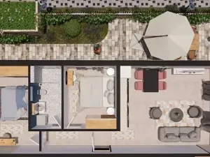 Prodej bytu 3+kk, Brodarica, Chorvatsko, 91 m2