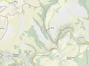 Dražba lesa, Benešov u Semil, 2958 m2