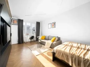 Prodej bytu 2+kk, Praha - Holešovice, Ortenovo náměstí, 39 m2