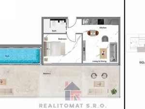 Prodej bytu 2+kk, Dubaj, Spojené arabské emiráty, 70 m2