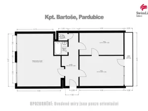 Prodej bytu 3+kk, Pardubice, kpt. Bartoše, 70 m2