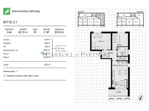 Prodej bytu 3+kk, Olomouc - Povel, Loudova, 80 m2