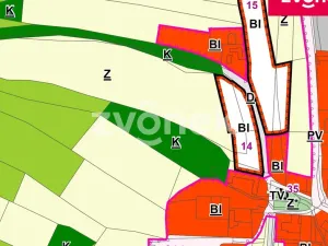 Prodej pozemku pro bydlení, Ludkovice, 384 m2