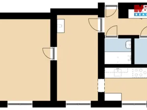 Prodej bytu 2+1, Horní Vltavice, 49 m2