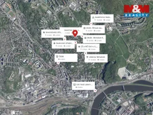 Prodej bytu 2+1, Ústí nad Labem - Ústí nad Labem-centrum, Ve Smyčce, 73 m2