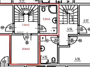 Pronájem bytu 3+kk, Brno - Trnitá, Řeznická, 65 m2