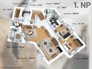 Prodej rodinného domu, Klatovy, Alešova, 238 m2