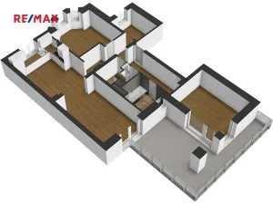 Pronájem bytu 4+kk, Plzeň, Slovanská, 126 m2