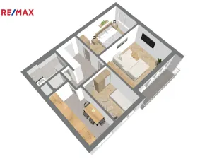 Prodej bytu 3+1, Brno - Líšeň, Vlkova, 63 m2