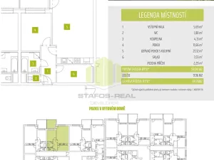 Pronájem bytu 2+kk, Olomouc, Janského, 59 m2