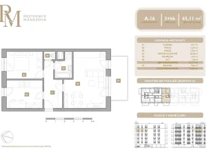 Prodej bytu 3+kk, Lipník nad Bečvou, Mánesova, 65 m2