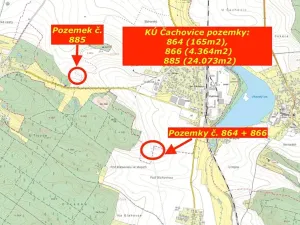 Prodej pole, Čachovice, 81755 m2