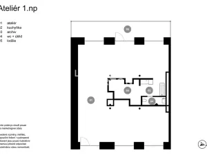 Prodej obchodního prostoru, Praha - Karlín, Šaldova, 210 m2