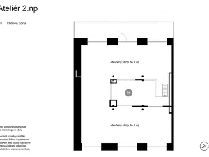 Prodej obchodního prostoru, Praha - Karlín, Šaldova, 210 m2