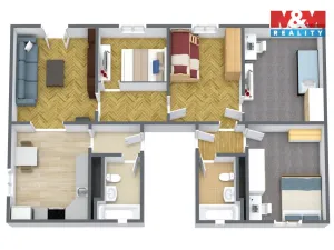 Prodej bytu 5+1, Horní Slavkov, Poštovní, 97 m2