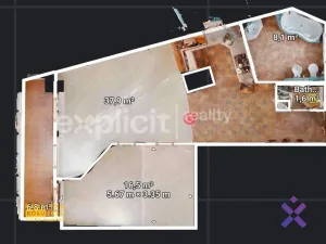 Prodej bytu 2+kk, Zlín, Hradská, 69 m2