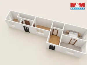 Prodej rodinného domu, Židovice, 60 m2