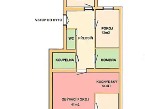 Pronájem bytu 4+kk, Brno, Údolní, 106 m2