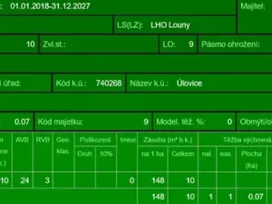 Prodej lesa, Ročov, 4272 m2