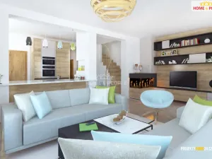 Prodej domu na klíč, Zlín, Pampelišková, 123 m2