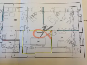 Pronájem kanceláře, Valašské Meziříčí, Náměstí, 16 m2