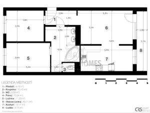 Prodej bytu 3+1, Praha - Prosek, Lovosická, 67 m2