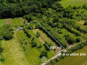 Prodej zahrady, Střelice, 931 m2