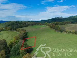 Prodej pozemku, Kašperské Hory, 929 m2