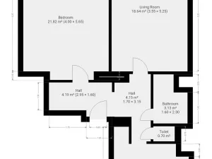 Pronájem bytu 2+kk, Praha - Vokovice, Kladenská, 66 m2