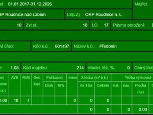 Prodej lesa, Bechlín, 10785 m2