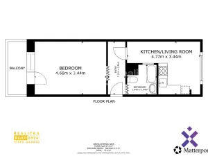 Pronájem bytu 1+1, Zlín, Dlouhá, 40 m2