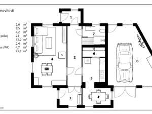 Prodej chalupy, Krouna, 111 m2