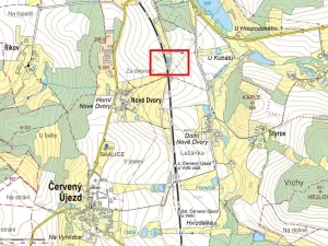 Prodej pole, Červený Újezd - Nové Dvory, 2485 m2