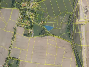 Prodej zahrady, Červený Újezd - Nové Dvory, 2179 m2