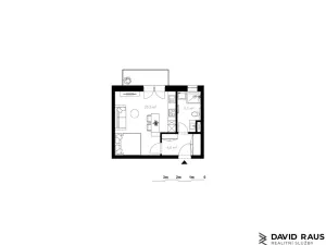 Prodej bytu 1+kk, Bystřice nad Pernštejnem, Forota, 35 m2