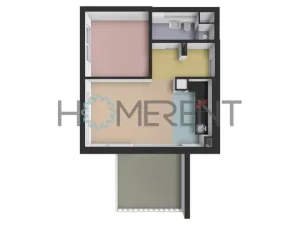 Pronájem bytu 2+kk, Černošice, Ke Hřišti, 55 m2