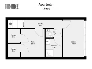 Prodej bytu 3+kk, Lipno nad Vltavou - Slupečná, 76 m2