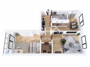 Prodej bytu 2+1, Olomouc, Tovární, 53 m2