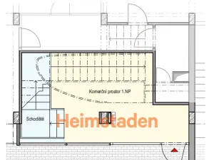 Pronájem obchodního prostoru, Havířov - Město, nám. Republiky, 66 m2