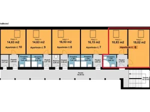 Prodej bytu 2+kk, Dolní Dunajovice, Hlavní, 36 m2