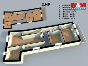 Prodej rodinného domu, Říčany, Rosická, 260 m2