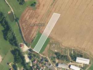 Prodej komerčního pozemku, Mysletice, 5483 m2