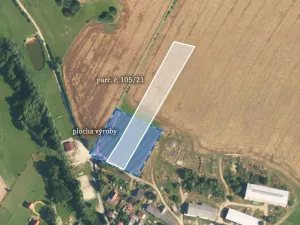 Prodej komerčního pozemku, Mysletice, 5483 m2