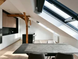 Pronájem bytu 3+kk, Praha - Vinohrady, náměstí Jiřího z Poděbrad, 156 m2