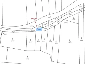 Dražba pozemku, Milavče, 80 m2